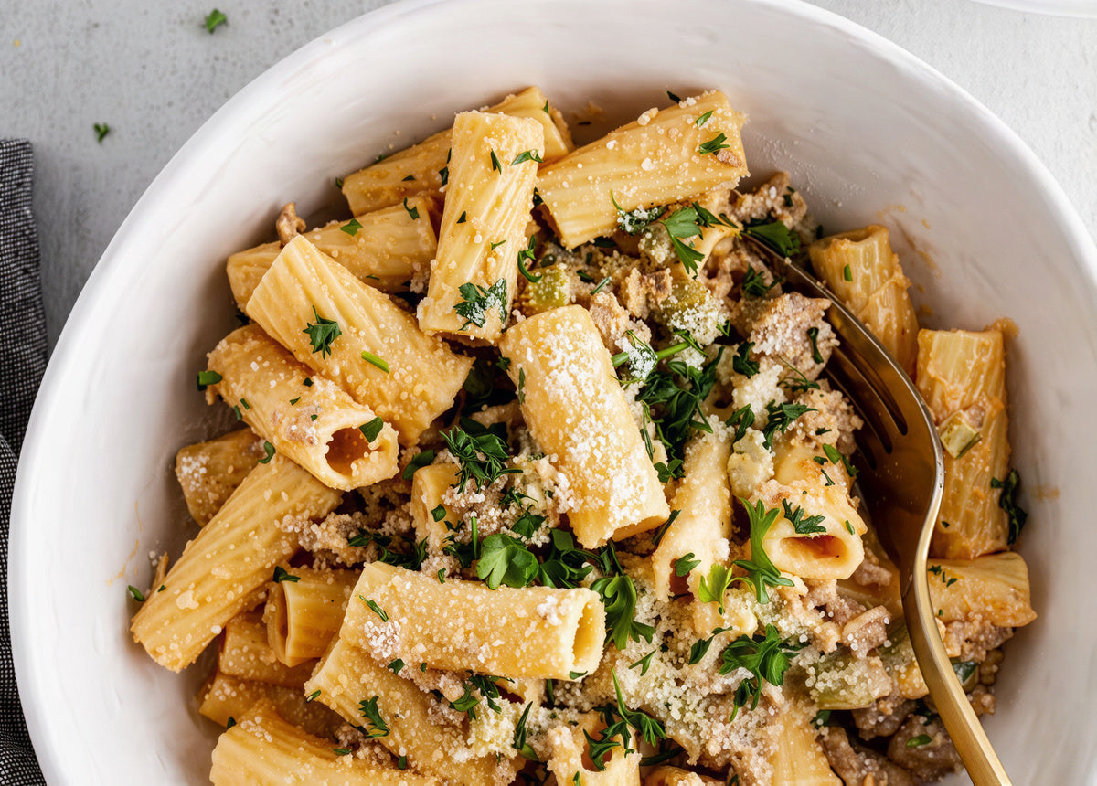 Rigatoni with Fennel and Sausage