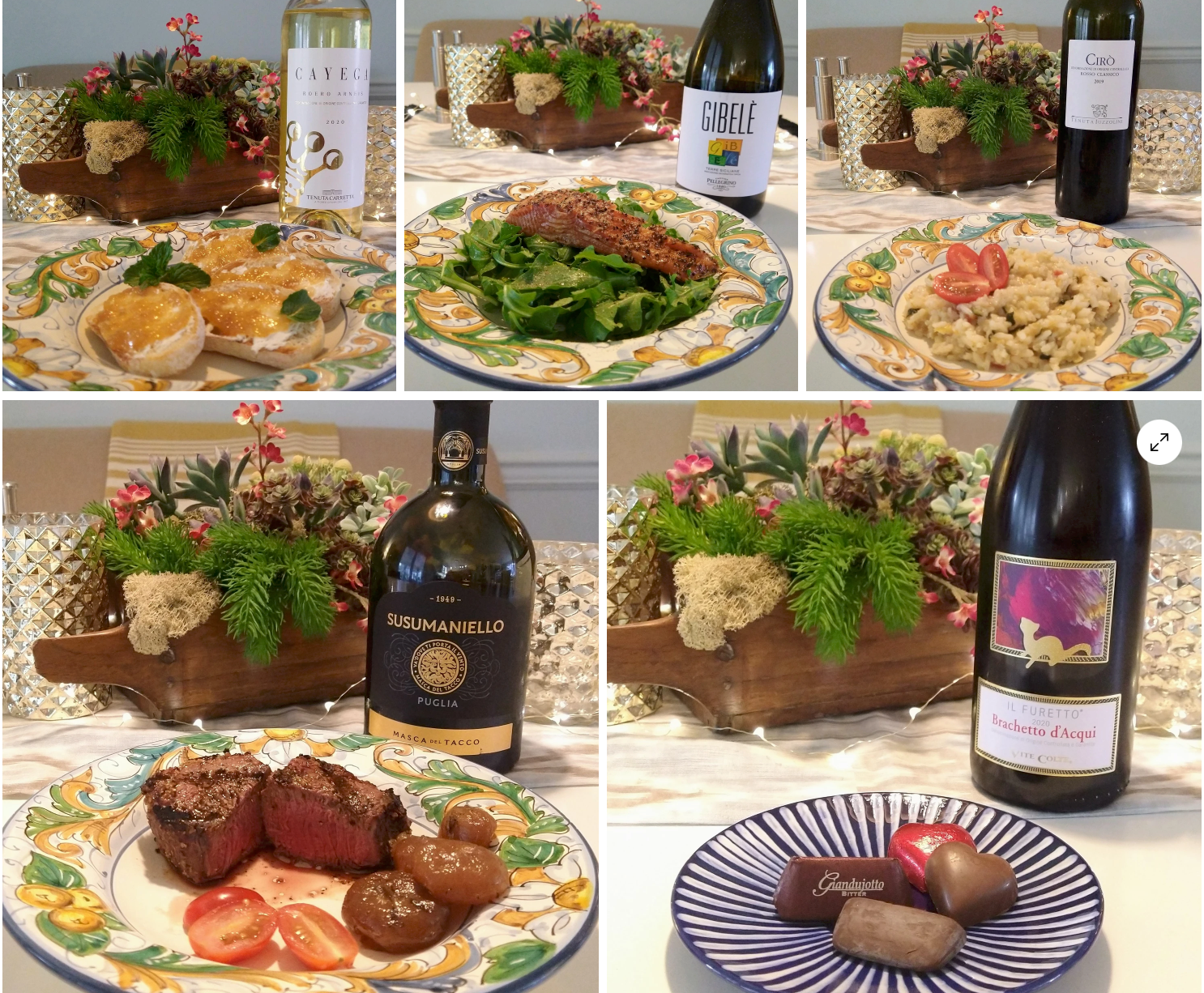 Indigenous Grapes Wine Dinner Recipes