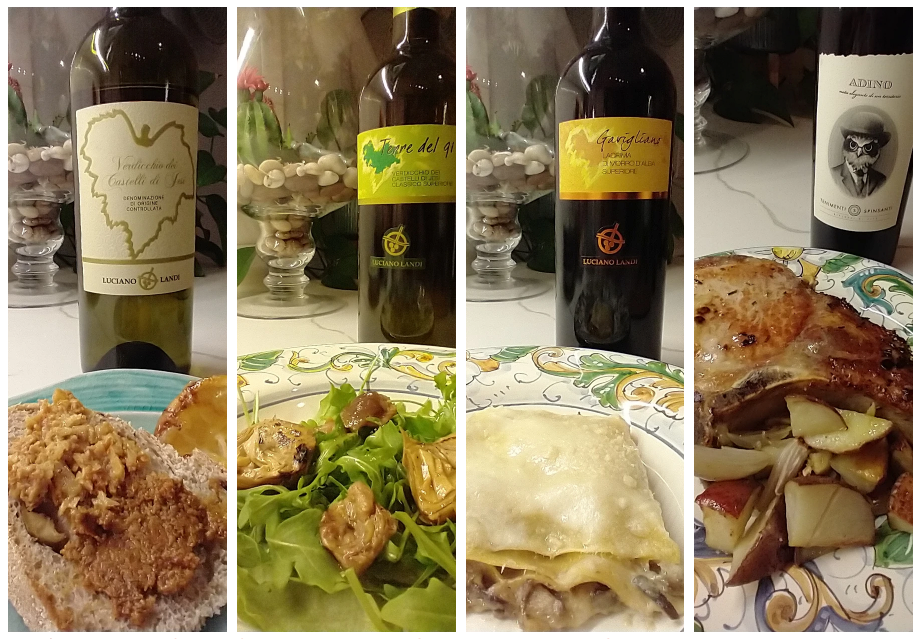 Marche Wine Dinner Recipes