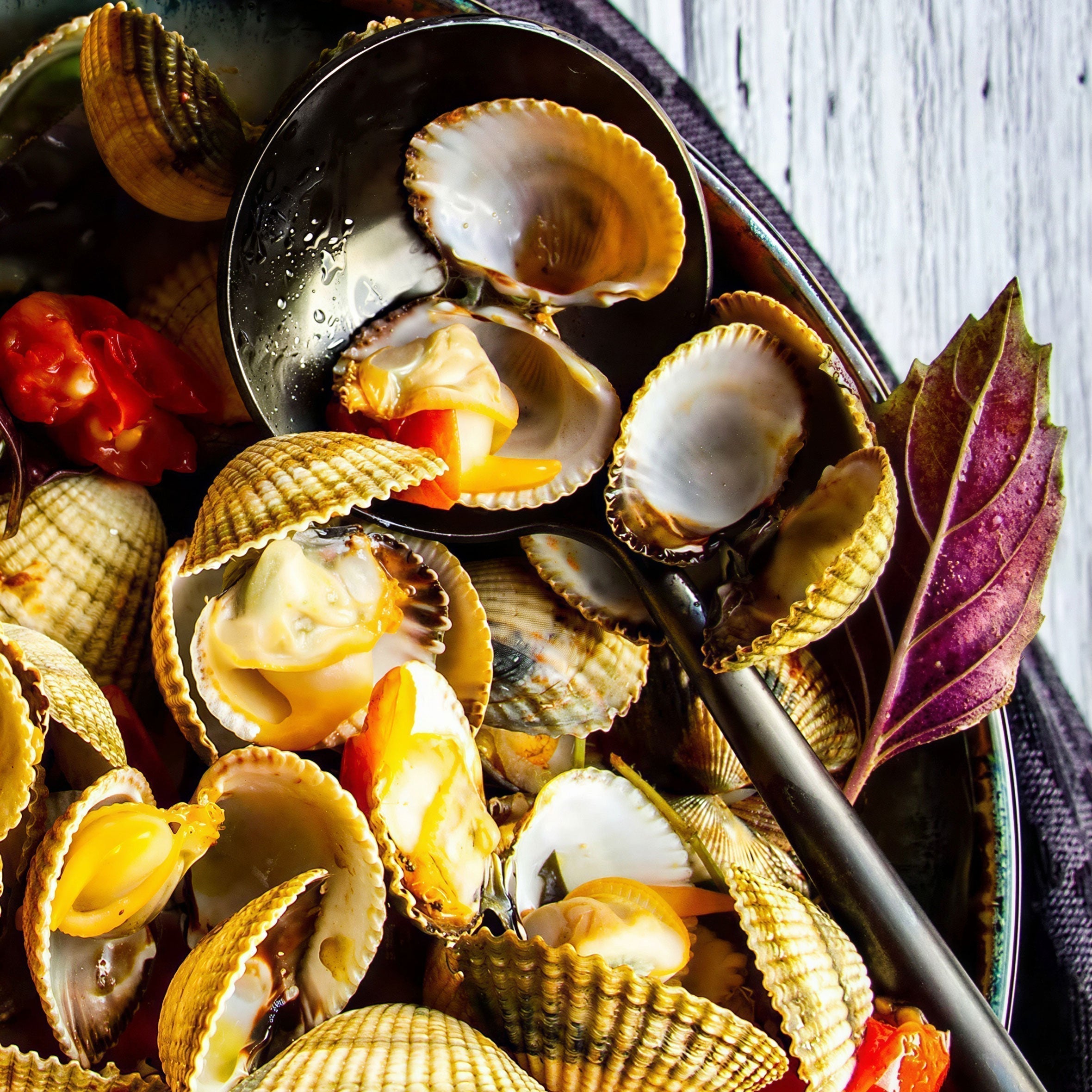 Stewed Cockles