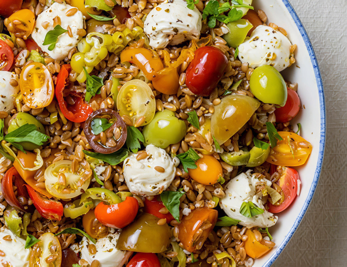 Caprese Farro Salad