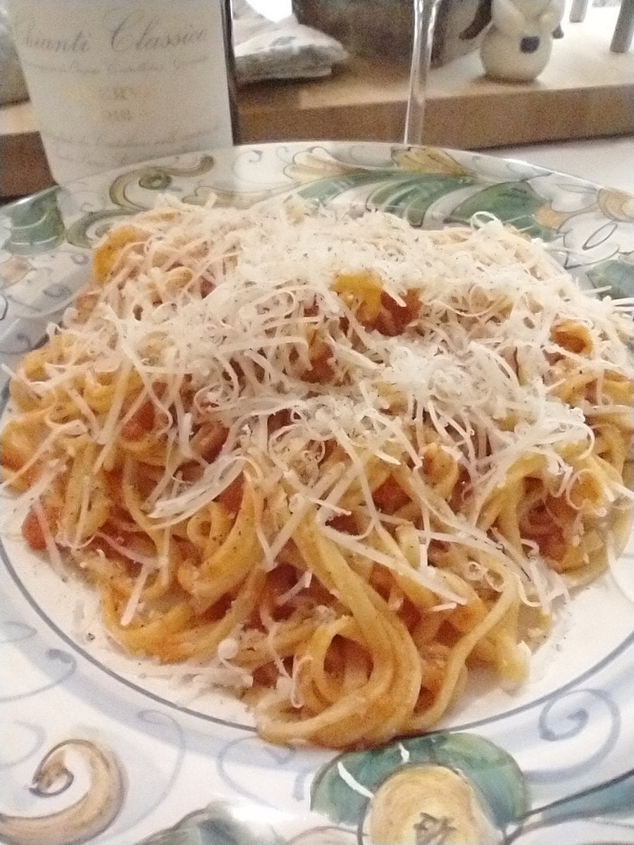 Tagliolini with Vodka Sauce