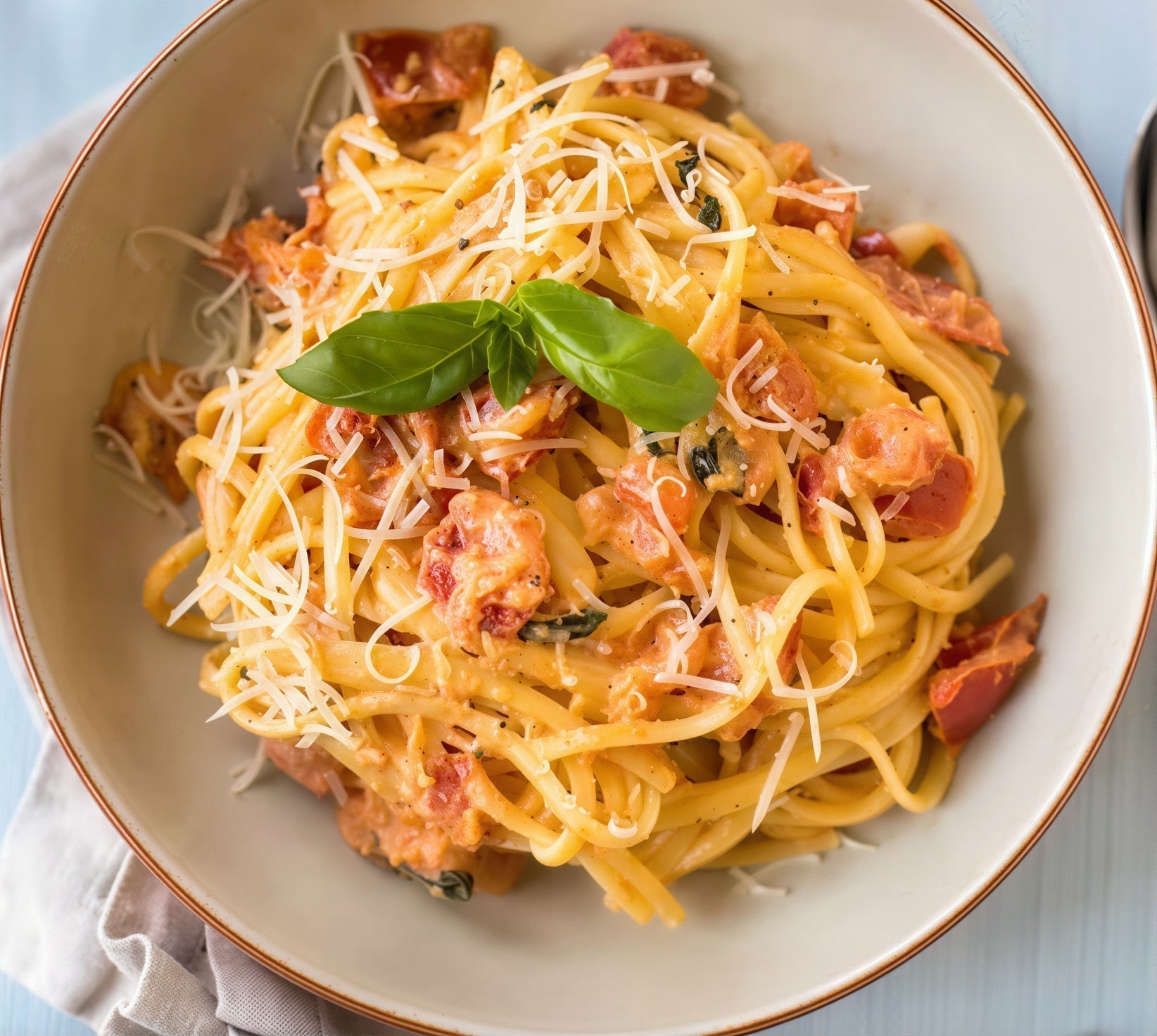 Creamy Tomato Mascarpone Pasta