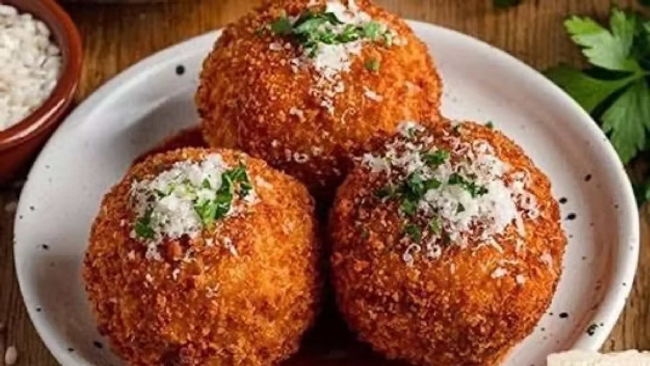 Arancini with Ragu
