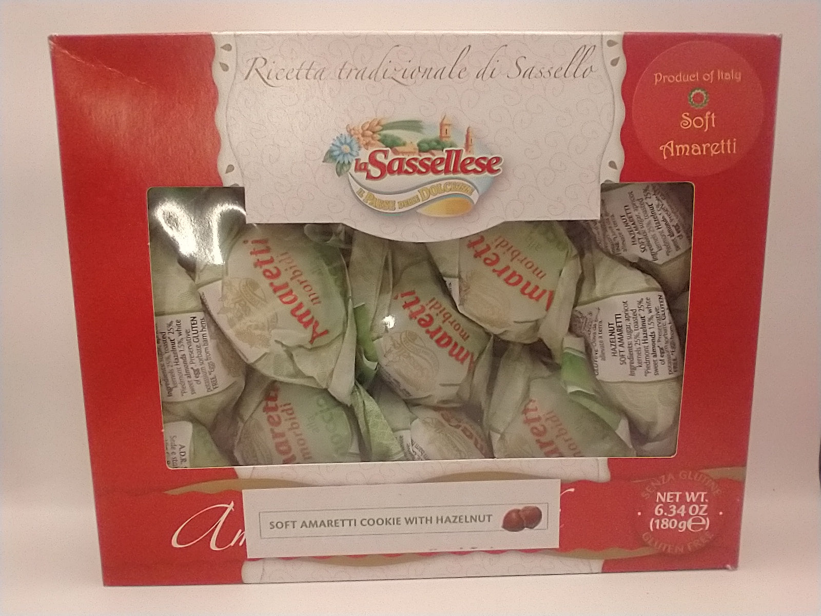 Soft Hazelnut Amaretti Box