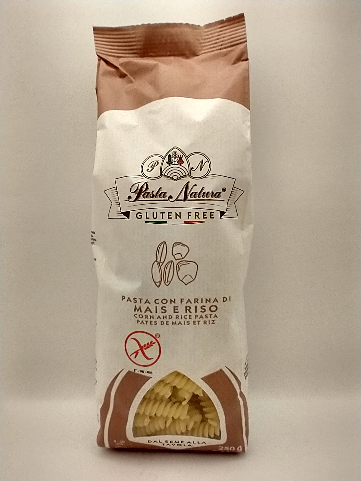 Pasta Natura Gluten Free Corn and Rice Fusilli Pasta