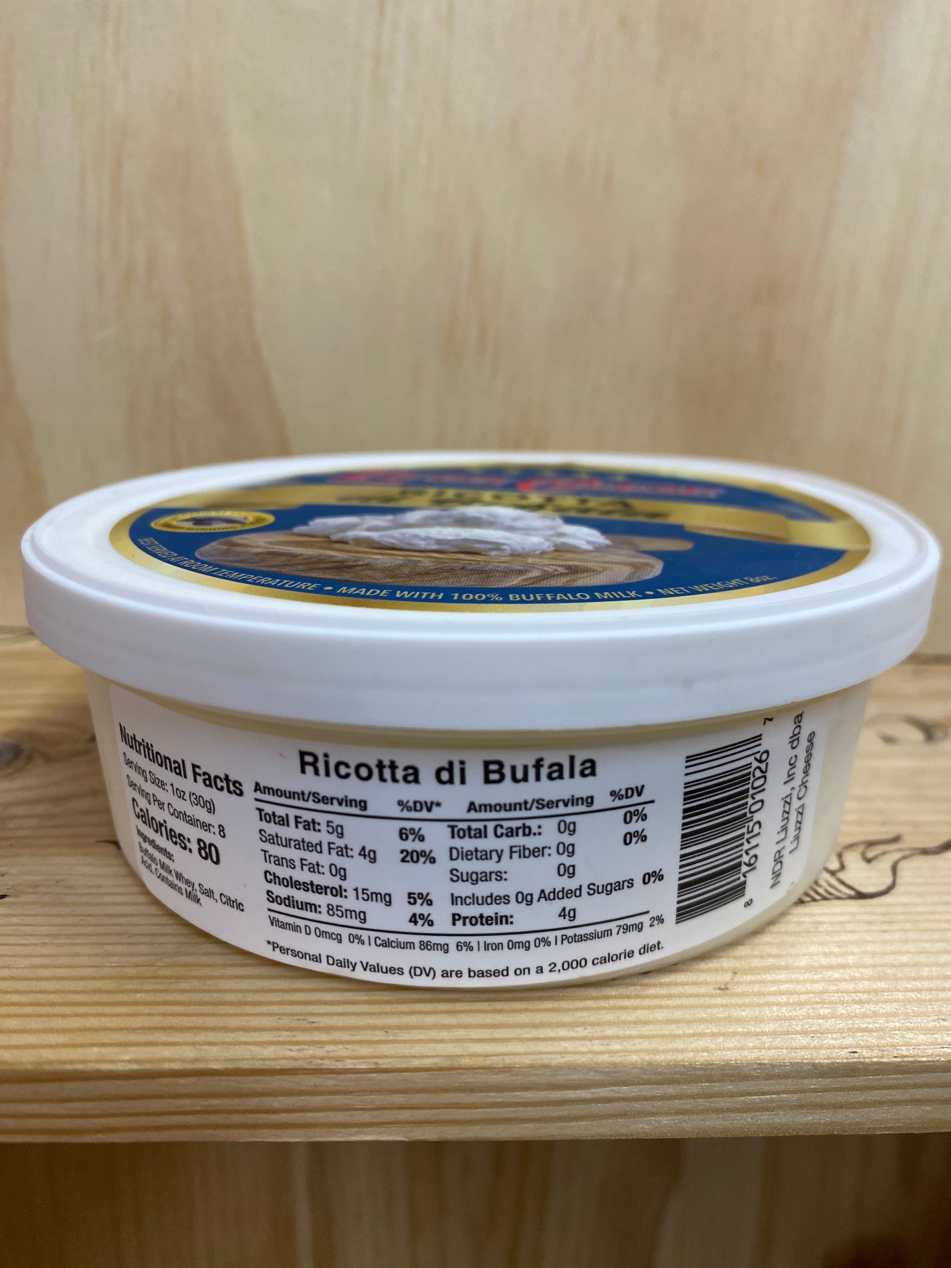 LIUZZI Ricotta di Bufala 8 OZ