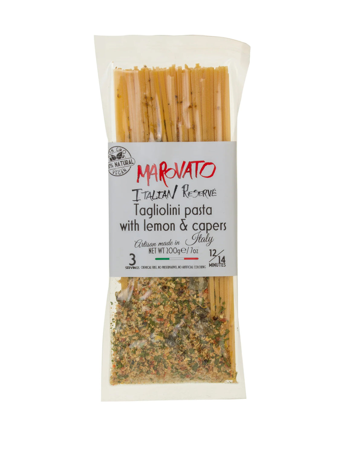 Tagliolini with Lemon and Capers