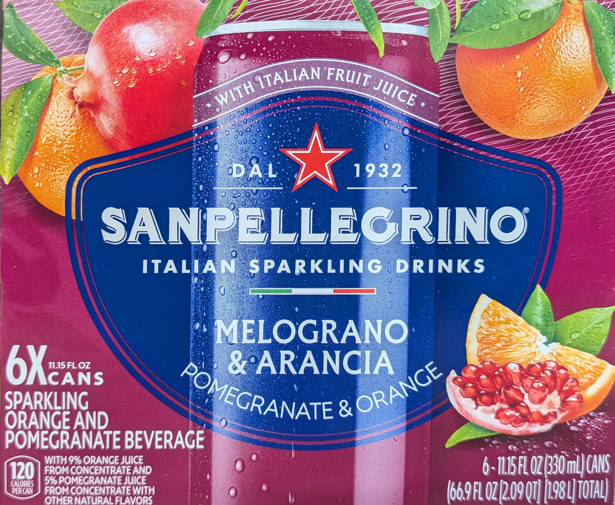 Sparkling Water Melograno & Arancia San Pellegrino