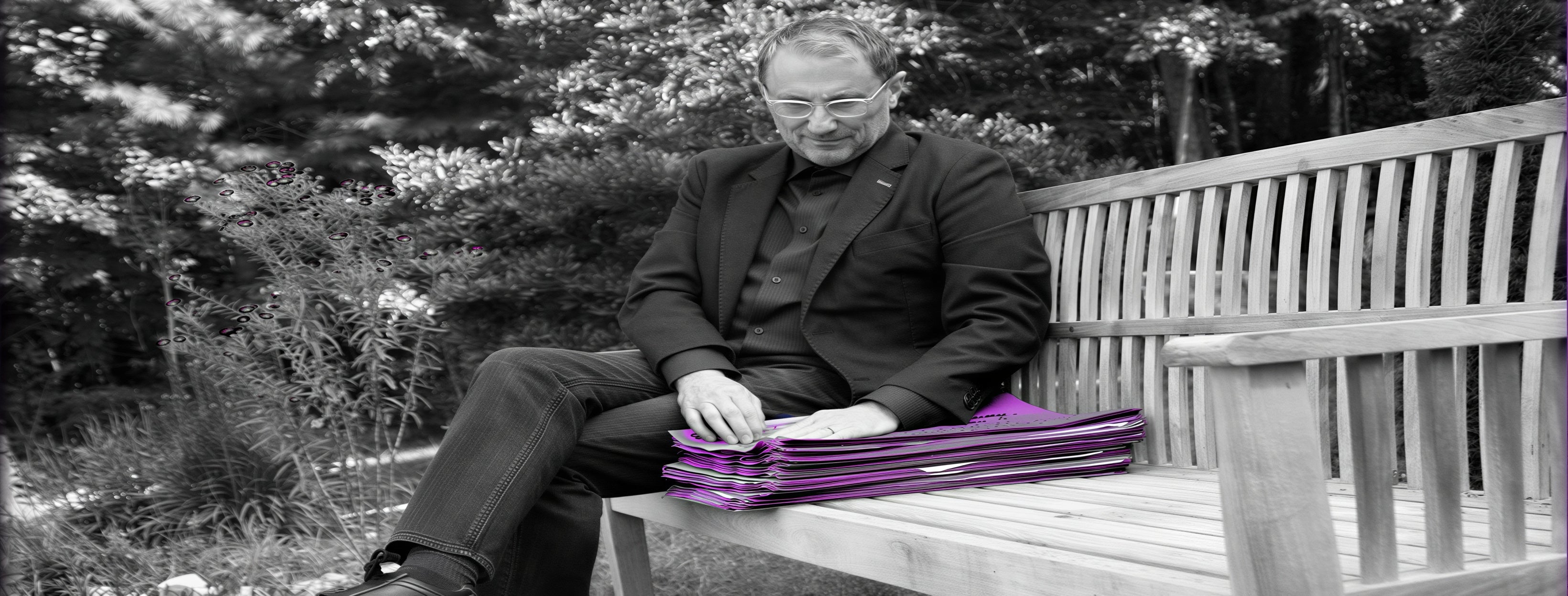 Canvases of the Cosmos ... The Journey Continues with Roland Comtois and His Purple Papers