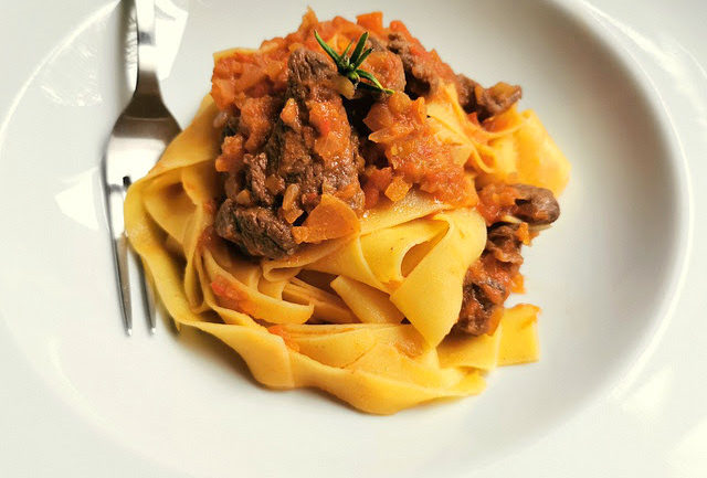 Pappardelle with Wild Boar Ragù